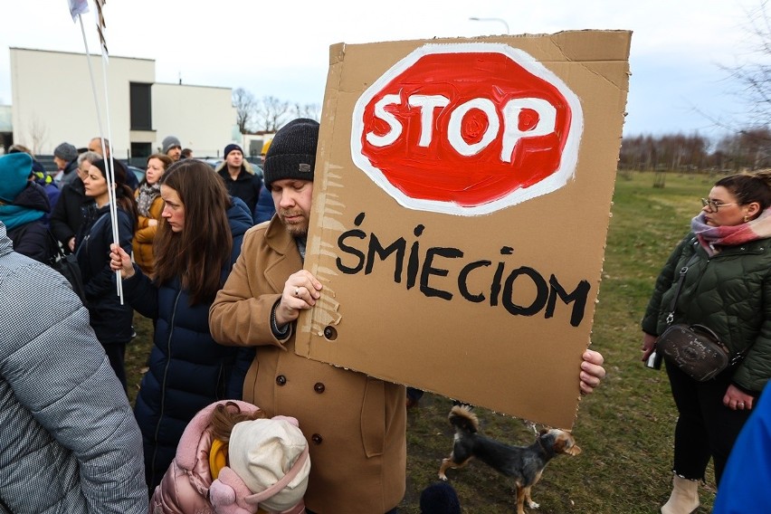 13 marca na Złotnikach odbył się protest mieszkańców Złotnik...