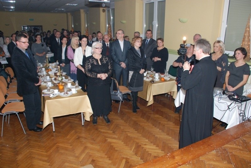 Uroczysta Wigilia w Ośrodku Szkolno-Wychowawczym w...