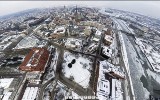 Zobacz wspaniałą, zimową panoramę lotniczą Szczecina