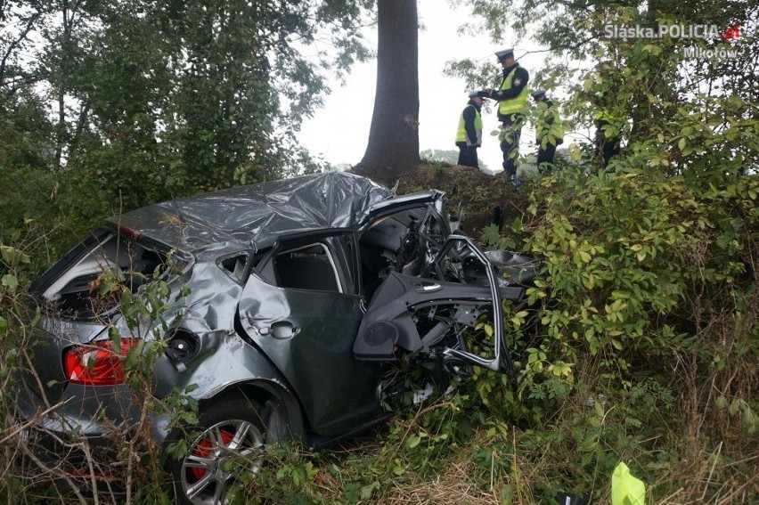 Śmiertelny wypadek w Mikołowie. Nie żyje 57-letni kierowca