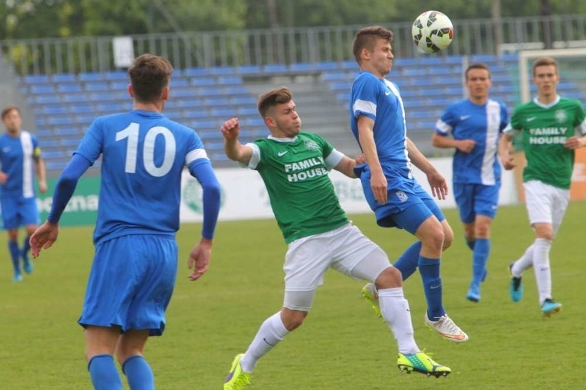 Derby Poznania: Warta Poznań pokonała Lecha II Poznań 1:0