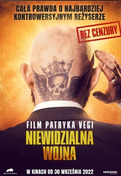 Rafał Zawierucha jako Patryk Vega. Aktor z Kielc w autobiograficznym filmie reżysera "Niewidzialna wojna"