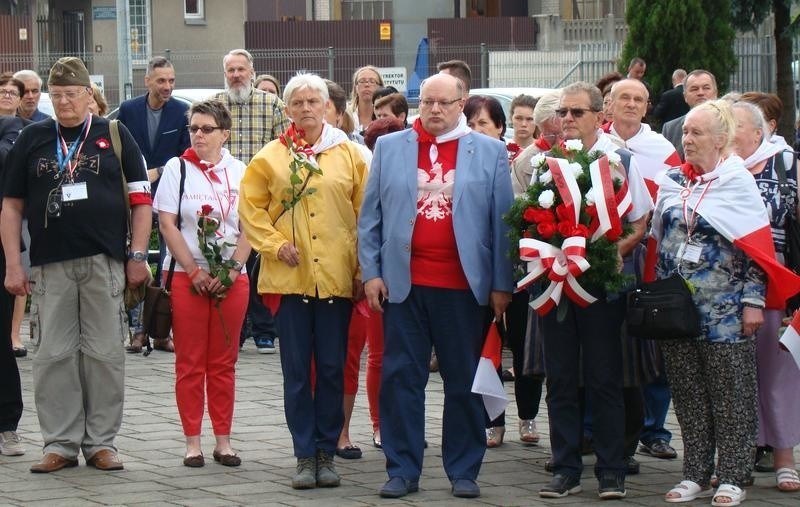 Delegacja Stowarzyszenie Rodzin Polskich Ofiar Obozów...