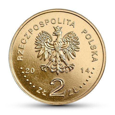 Moneta 2 zł ze stopu Nordic Gold. Nakład: do 800 000....