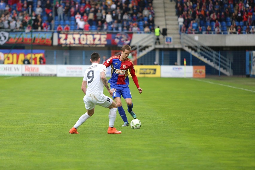 Piast wygrał z Pogonią 2:1