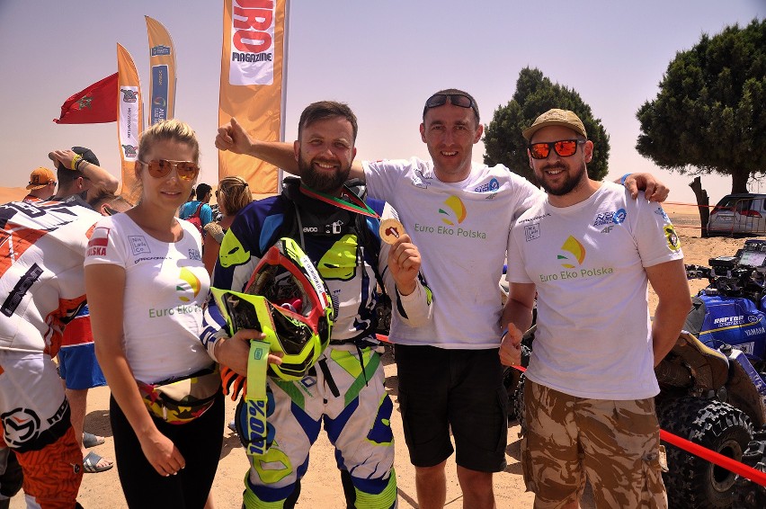 Paweł Otwinowski z Kielc ukończył bardzo trudny rajd w Maroku. To przepustka do Dakaru!