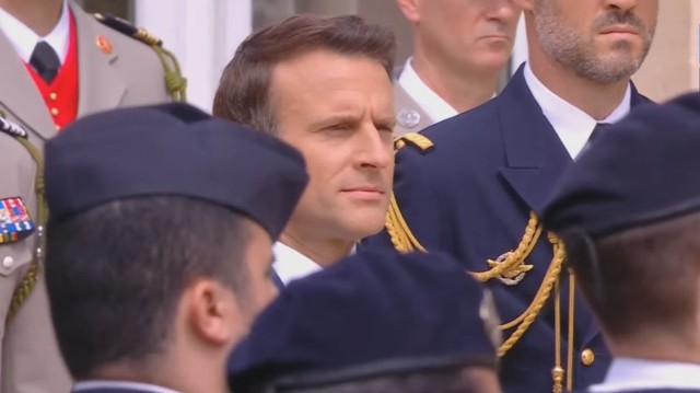 W krótkim przemówieniu w sobotę Emmanuel Macron mówił o potrzebie innowacji w czasach bezprecedensowych wyzwań dla świata i Francji.