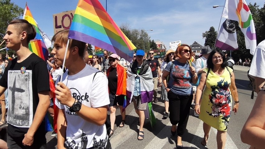 Marsz Równości w Opolu w poprzednich latach.
