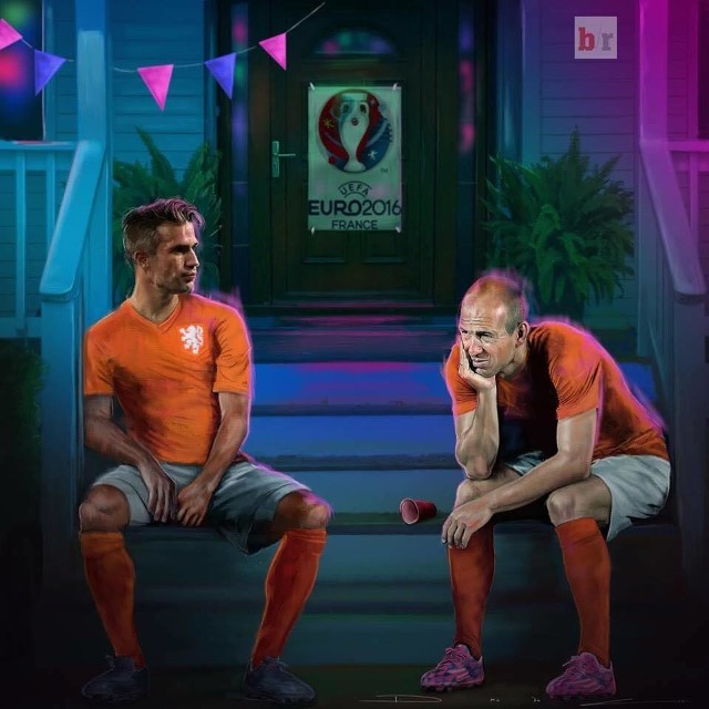 Euro 2016 bez Holandii [Memy]