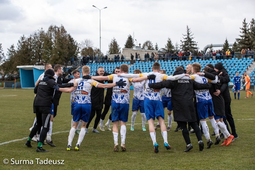 Kluczevia Stargard - Błękitni Stargard 2:1