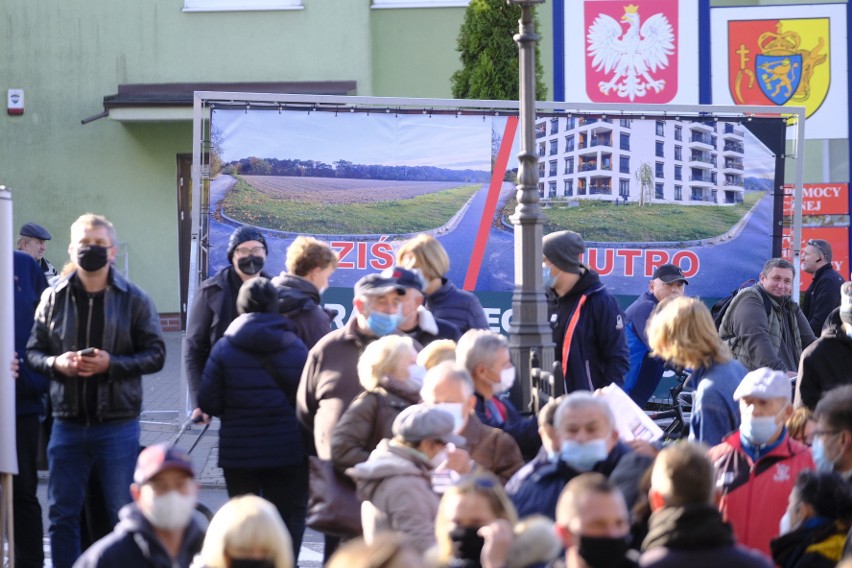 Protest mieszkańców gminy Stęszew....