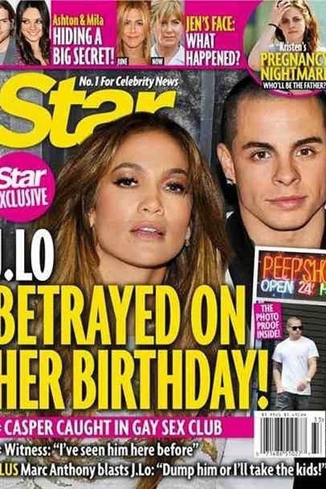 Jennifer Lopez i Casper Smart (fot. internet)