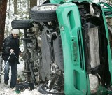 Bus z niedzielnego wypadku w Świnoujściu jechał za szybko