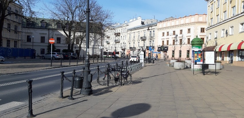 Lublin opustoszał. Mieszkańcy wzięli sobie do serca apele by zostać w domu. Zobacz zdjęcia