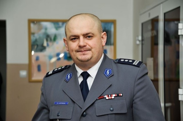 Insp. Andrzej Łapiński, Komendant Miejski Policji w Białymstoku