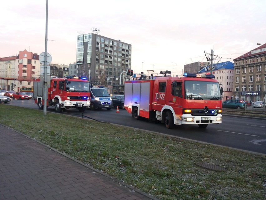 Wrocław, wypadek przy placu Jana Pawła II