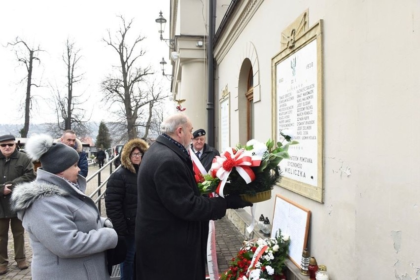 Wieliczanie uczcili rocznicę wybuchu Powstania Styczniowego [ZDJĘCIA]