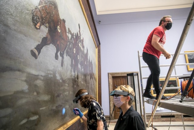 Rozpoczynają się prace konserwatorskie jednego z najsłynniejszych obrazów Józefa Chełmońskiego