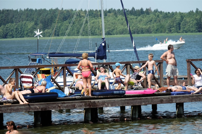 Plaża w Augustowie jest czasowo zamknięta