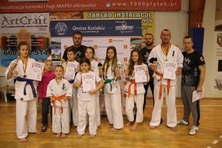 Sukcesy niepołomiczan w turnieju karate kyokushin