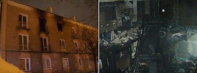 Akcja gaszenia pożaru przy u. Majówka w Starachowicach trwała blisko 4 godziny. Szacunkowe straty, jak podają służby to 100 tysięcy złotych.