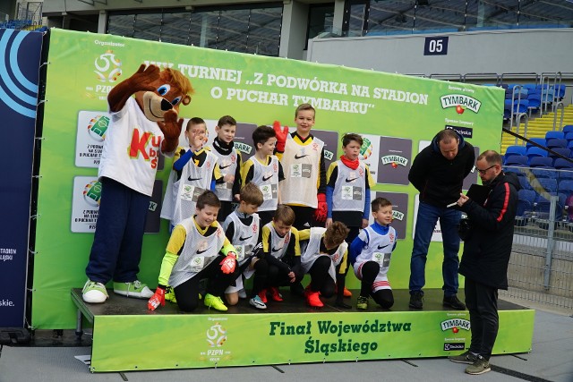 Na Stadionie Śląskim rozgrywane są Finały Wojewódzkie Turnieju „Z Podwórka na Stadion o Puchar Tymbarku”