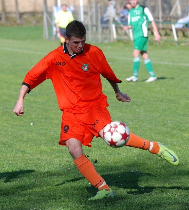Jedną z bramek zdobył dla Piasta Daniel Kocur.