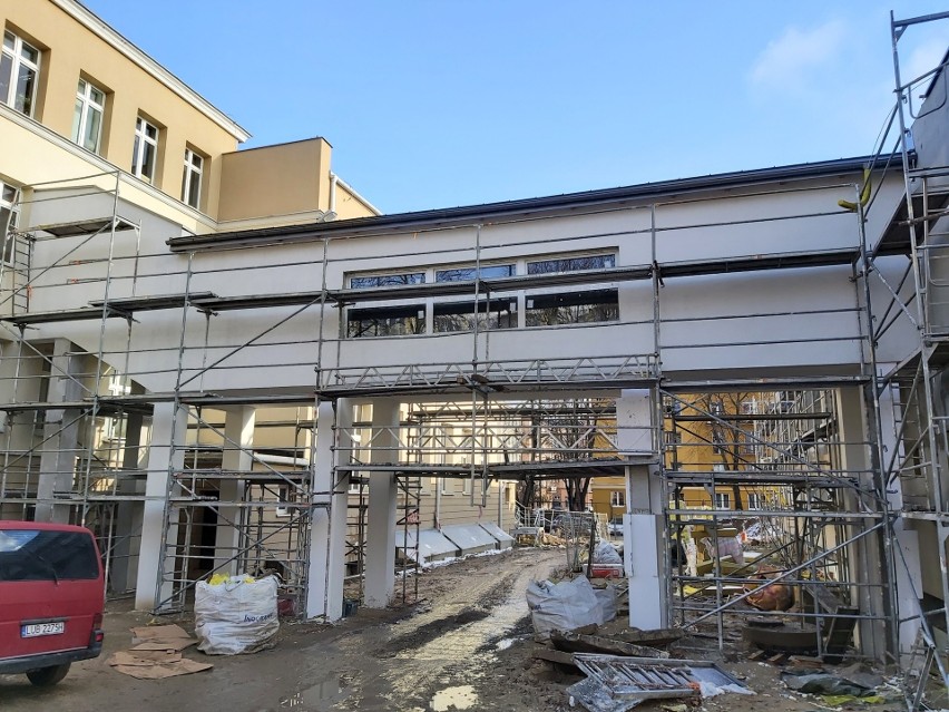 Budowa sali dla I LO w Lublinie