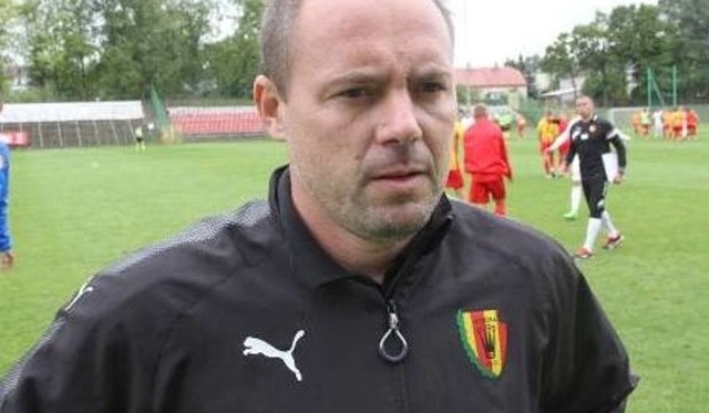 Marek Mierzwa, trener juniorów Korony Kielce.