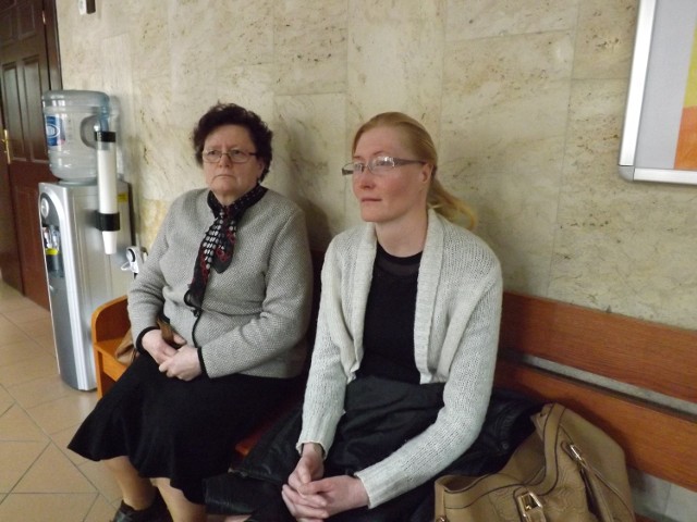 Weronika Szczurowska i Mariola W. w kołobrzeskim sądzie