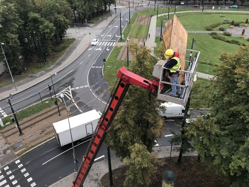 Zegar na placu Centralnym