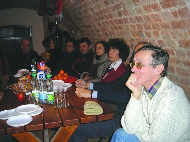 Sandomierscy przewodnicy spotkali się w Podziemnej Trasie Turystycznej.