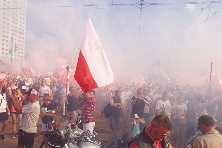 74. rocznica wybuchu Powstania Warszawskiego. Godzina "W"...