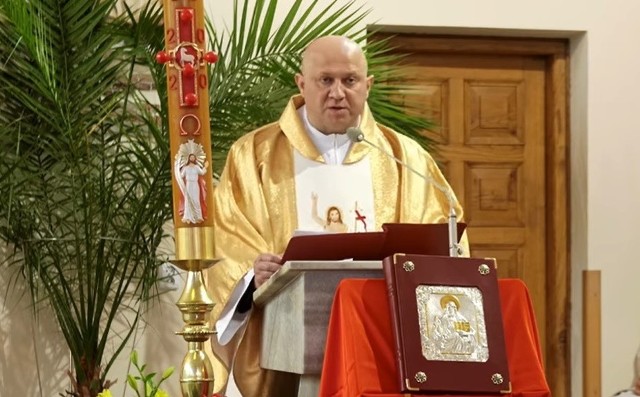 Ks. Janusz Czajka, proboszcz parafii Łąkta