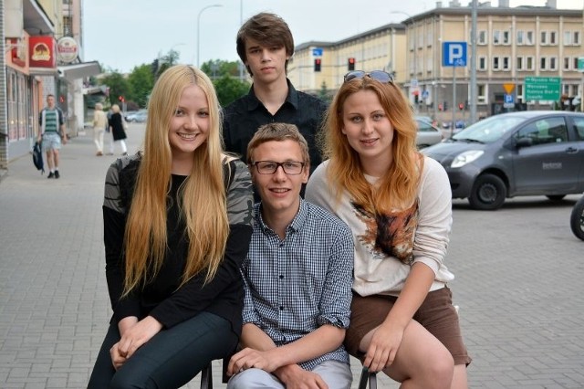 Zespół Wilhelm Jerusalem tworzą (od lewej) Ewelina Łukaszewicz, Jan Spierzak Tomek Pawłowski i Julia Brańska. W grupie jest także Marysia Zimnoch