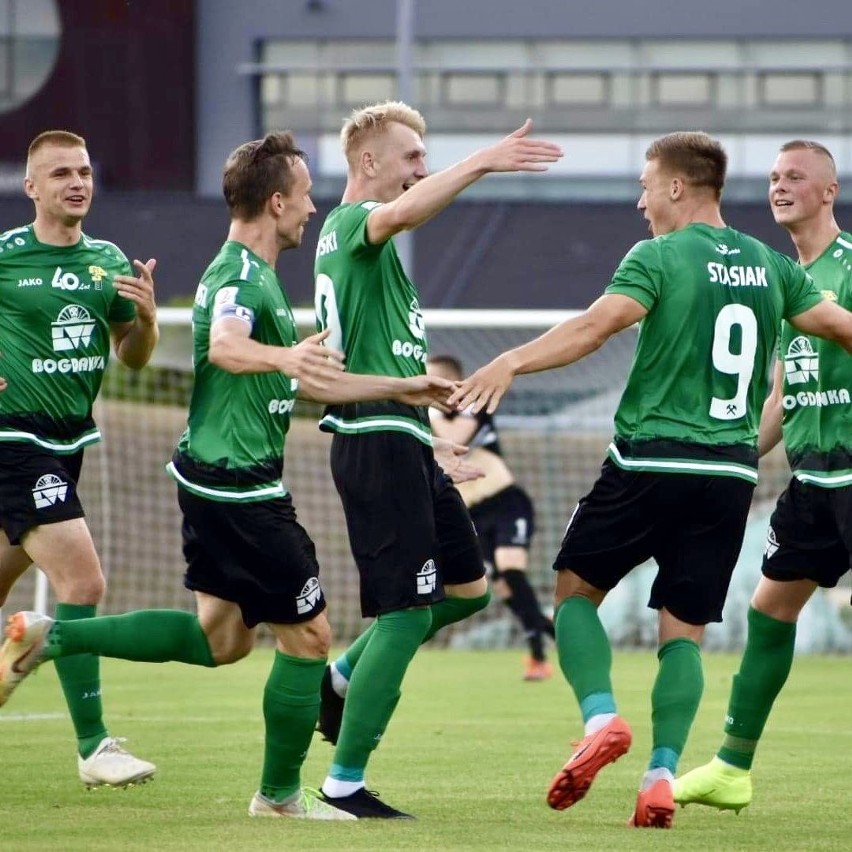 Górnik Polkowice - Górnik Łęczna 1:1. Górnicze derby na remis (ZDJĘCIA)