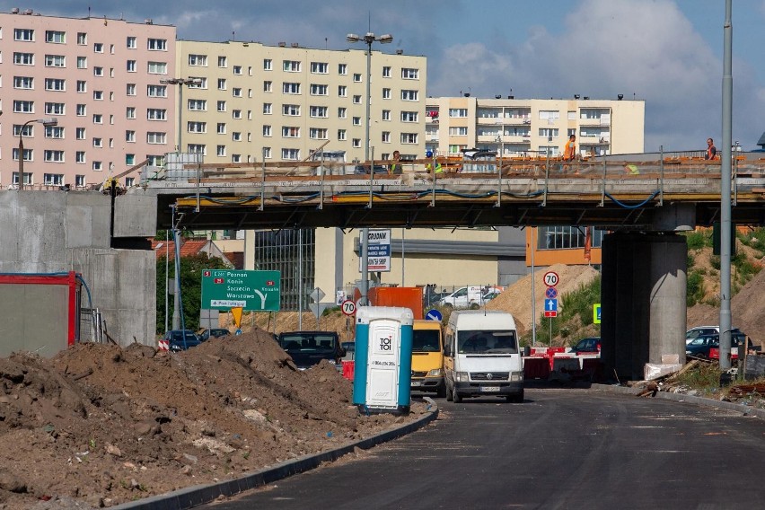 Dzięki otwarciu łącznicy w ul. Glinki będzie można wjechać...