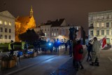 "My zostajemy". Prounijna manifestacja na Starym Rynku w Bydgoszczy