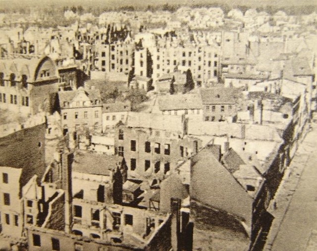 Kołobrzeg w 1945 r.