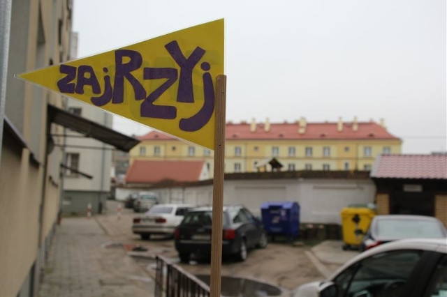 Ul. Legionowa 2. Kubik za Galerią im. Sleńdzińskich (zdjęcia)