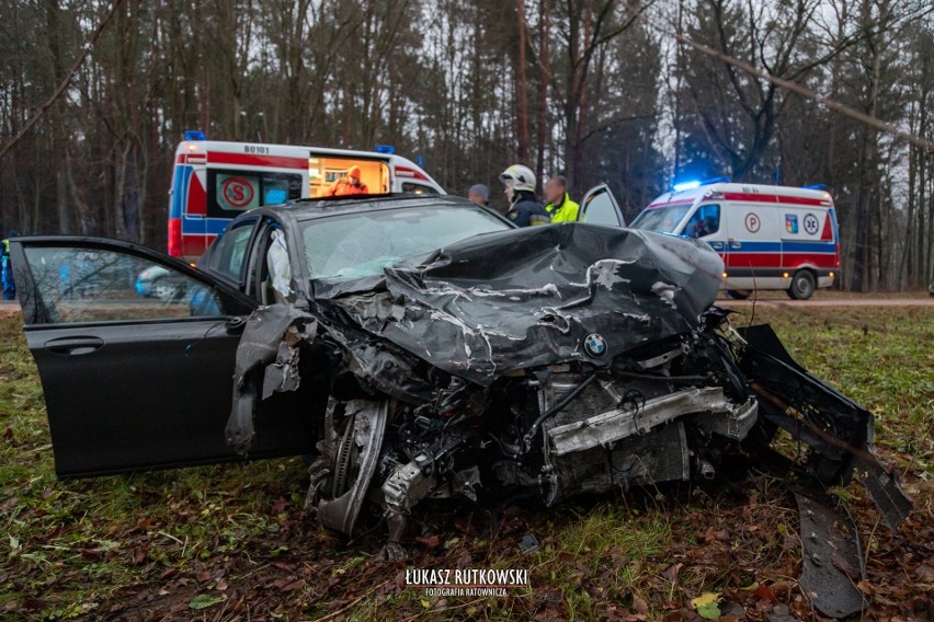 Knyszyn. Wypadek śmiertelny zablokował DK65. Zginęły dwie...