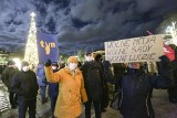 Lex TVN. Manifestacja pod słupskim ratuszem  