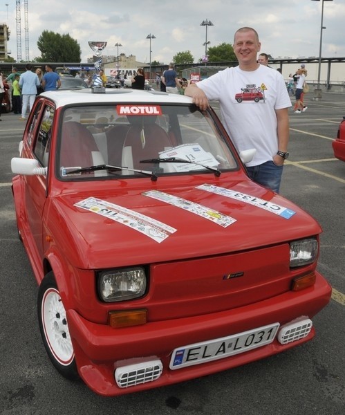 Fiat 126p zajął 2 miejsce w Galerii Bryk. Autko zostało...