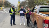 Policja przypomniała o bezpieczeństwie na drogach. Drogówka z Jaworzna włączyła się w obchody Dnia Ofiar Wypadków Drogowych