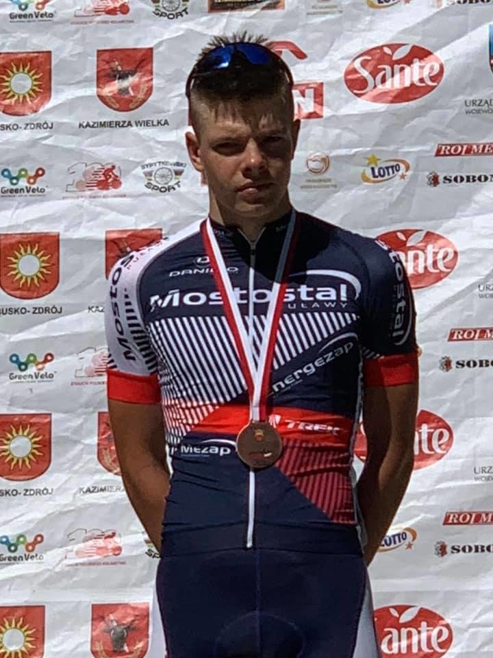 Kacper Maciejuk (Pogoń Cycling Team Puławy) został brązowym...
