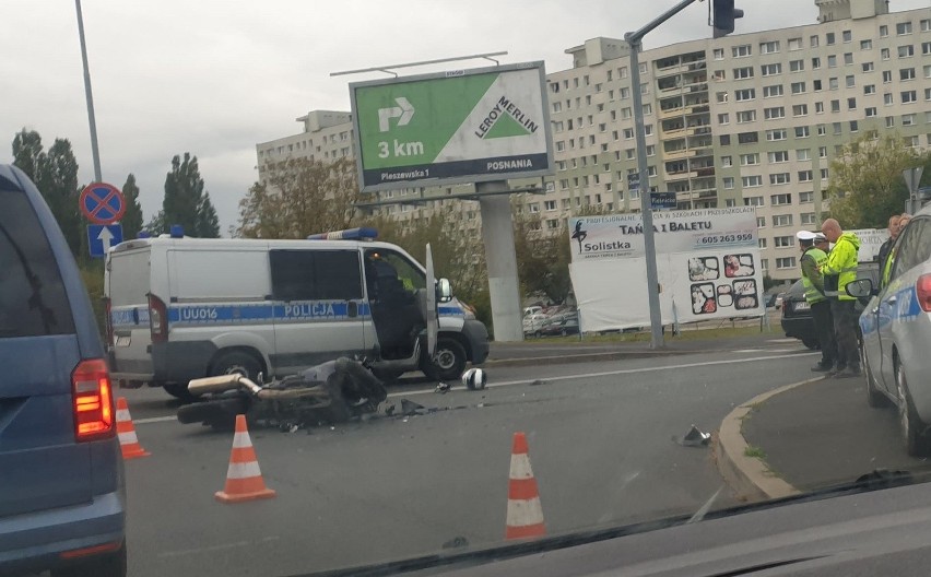 We wtorek po godz. 16 na skrzyżowaniu ulic Chartowo i...