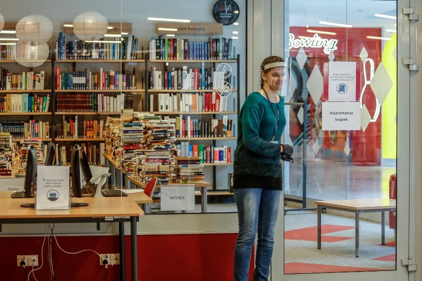 Koronawirus na Pomorzu. Odmrażanie kultury. Gdańsk otwiera biblioteki. W ciągu najbliższego tygodnia ruszą wszystkie filie