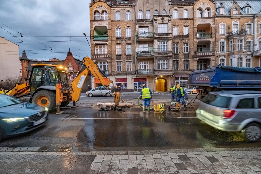 Przy ul. Głogowskiej od 17 czerwca pracować będą...