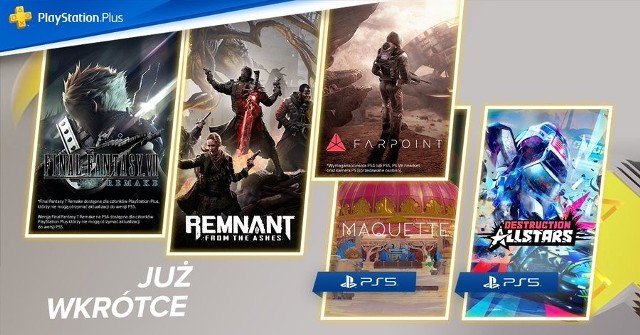 Gry PlayStation Plus marzec 2021 - gry za darmo [PS PLUS 03.2021 GRY MARZEC 2020]