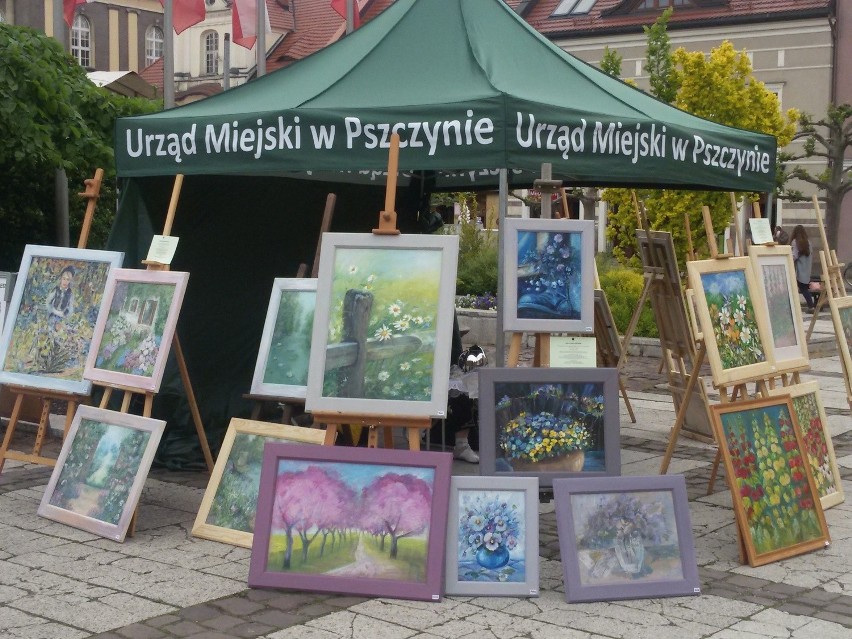 Rynek w Pszczynie na Daisy Days zmienił się w ogród